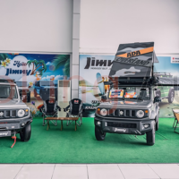 Lắp baga mui Hamer Flat HR161 xe Suzuki Jimny