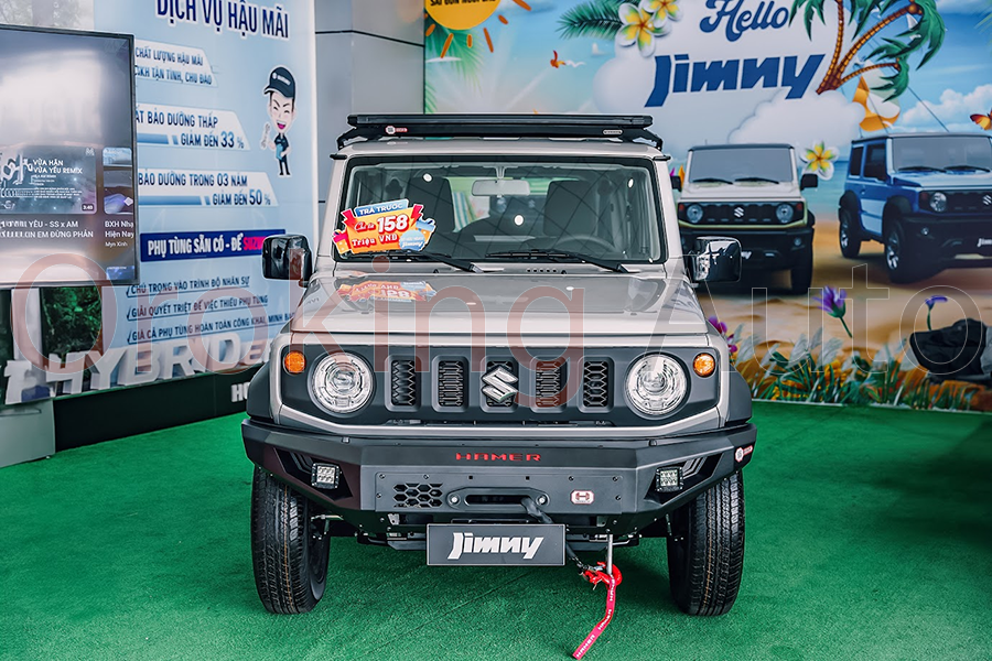 Việc lắp đặt giá nóc Hamer Flat HR161 xe Suzuki Jimny có ảnh hưởng đến việc đăng kiểm không