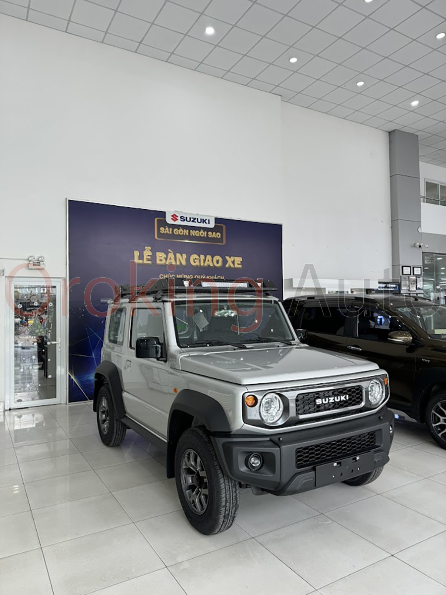 Giá nóc xe Suzuki Jimny mẫu Hamer HR153 chịu được trọng lượng lớn