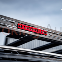 Lắp baga mui có đèn led Hamer HR153 xe Ford Everest 2022+