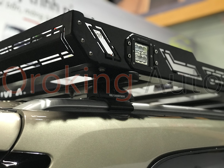 Việc lắp đặt baga nóc có đèn led Hamer HR153 xe Ford Everest 2022+ có ảnh hưởng đến việc đăng kiểm không
