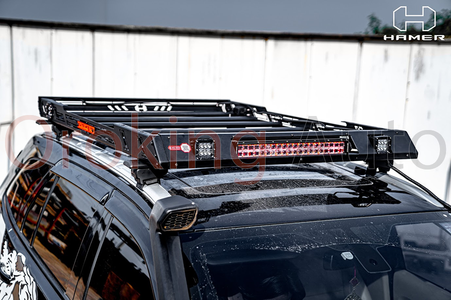 Baga nóc có đèn led Hamer HR153 xe Ford Everest 2022+