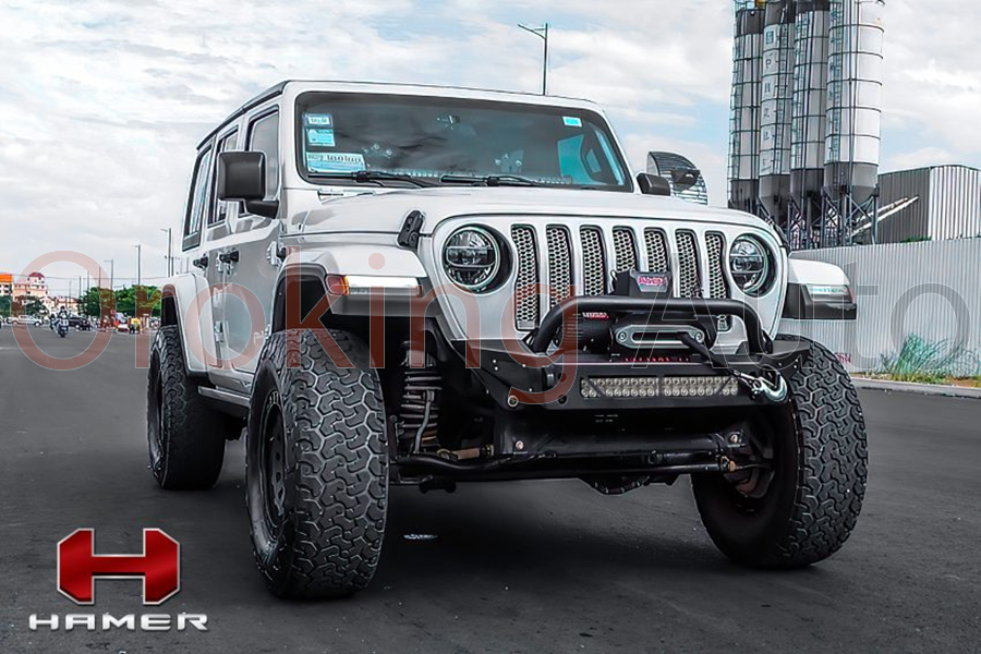 Lý do nên mua Cản Trước Hamer AM106 JL Cho Xe Bán Tải tại OroKing Auto