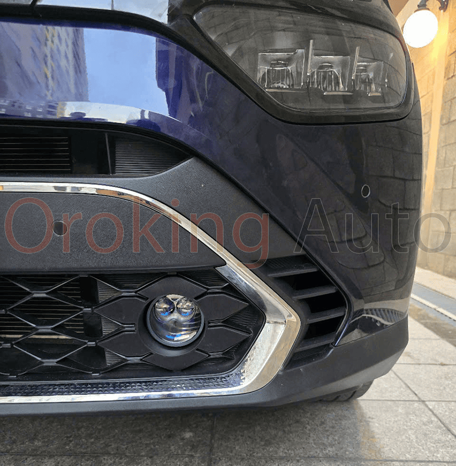 Đèn bi gầm Kia Carens 2024 hiệu X-Light F10 Turbo kèm mặt dưỡng sở hữu chip LED X-Light cao cấp hàng đầu thế giới