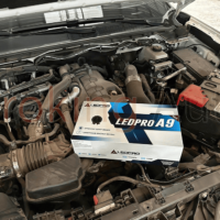 Đèn bi gầm Kia K3 2024 hiệu A9 Pro kèm dưỡng in 3D