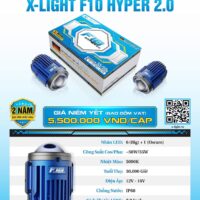 Đèn bi gầm X-Light F10 Hyper 2.0