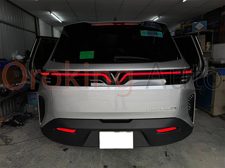 Độ đèn LED VinFast Limo Green