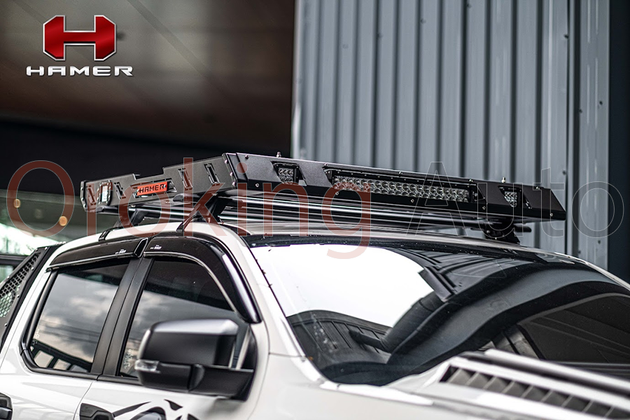 Baga mui có đèn led Hamer HR152 xe Nissan Navara Pro4X 2020+