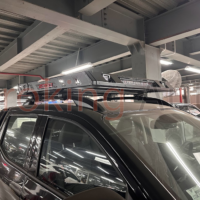 Cản chướng ngại vật bằng giá nóc có đèn led Hamer HR152 xe Nissan Navara NP300 vô cùng tuyệt vời