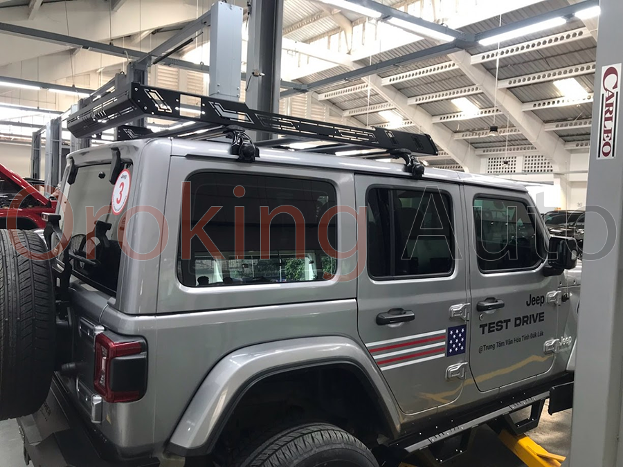 Baga nóc có đèn led Hamer HR153 xe Jeep