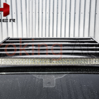 Lắp giá nóc có đèn led Hamer HR157 xe Ford Ranger 2022+