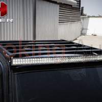 Lắp baga nóc có đèn led Hamer HR157 xe Ford Ranger 2022+