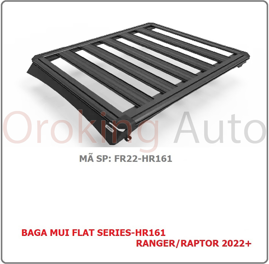 Lắp baga mui Hamer Flat HR161 xe Ford Raptor 2022+