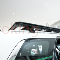 Cản chướng ngại vật bằng baga mui Hamer Flat HR162 xe Ford Everest 2022+ vô cùng tuyệt vời