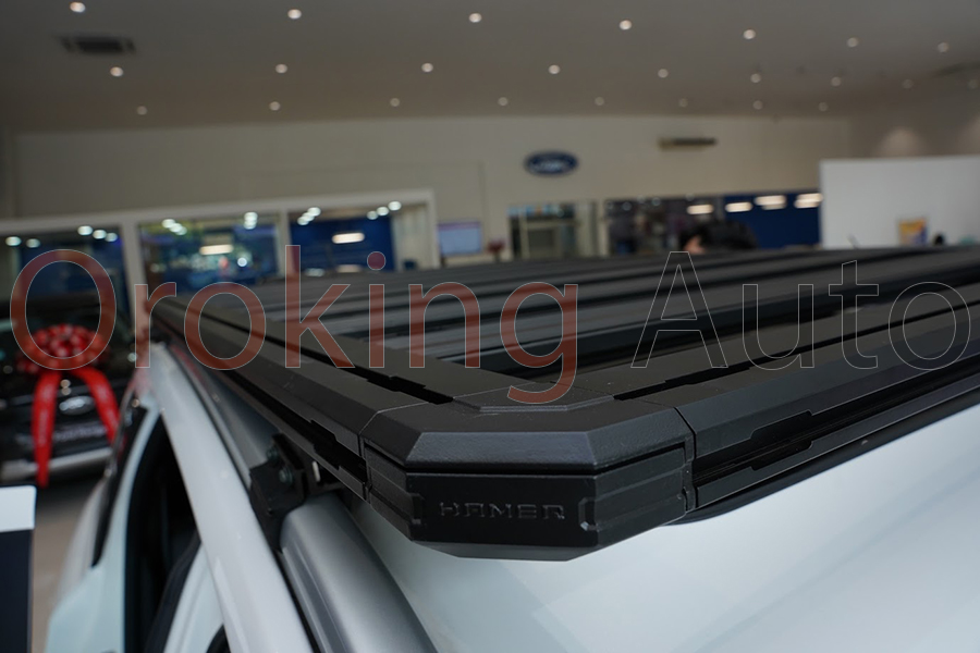 Lắp baga nóc Hamer Flat HR162 xe Ford Everest 2022+