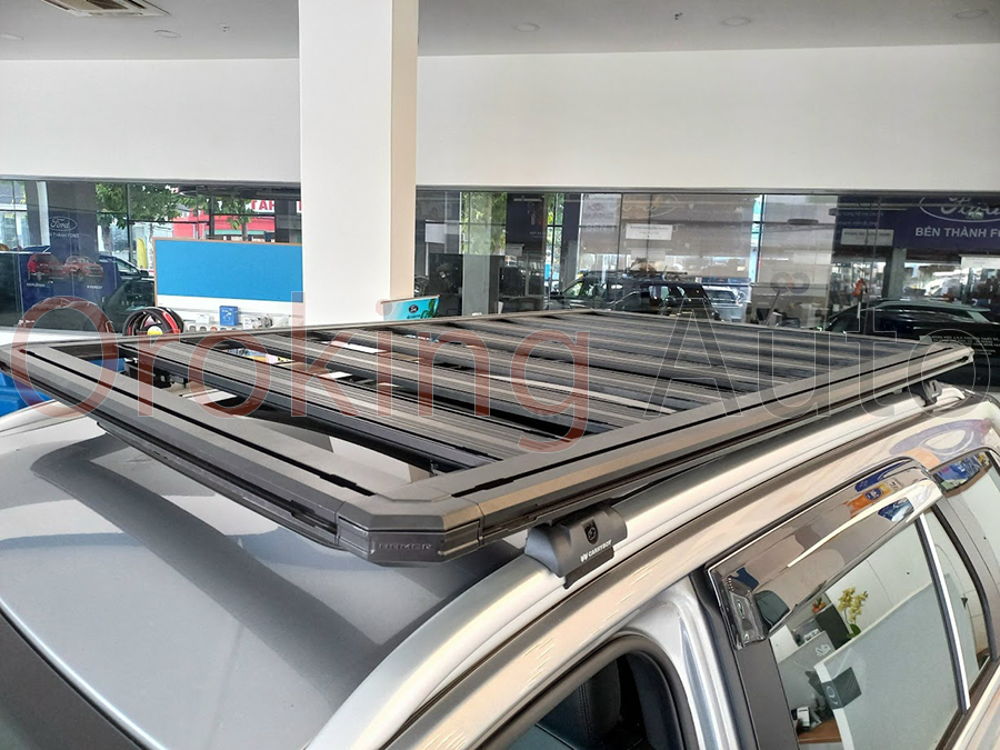 Lắp baga mui Hamer Flat HR162 xe Ford Everest 2022+