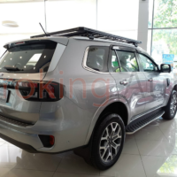 Cản chướng ngại vật bằng giá nóc Hamer Flat HR162 xe Ford Everest 2022+ vô cùng tuyệt vời