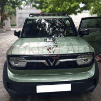 Cản chướng ngại vật bằng giá nóc xe VinFast VF3 vô cùng tuyệt vời