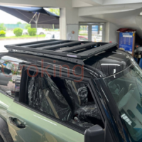 Trang bị thêm giá nóc xe VinFast VF3 mẫu Cantech thì chiếc xe của bạn thêm phần mạnh mẽ và cứng cáp hơn nhiều lần.