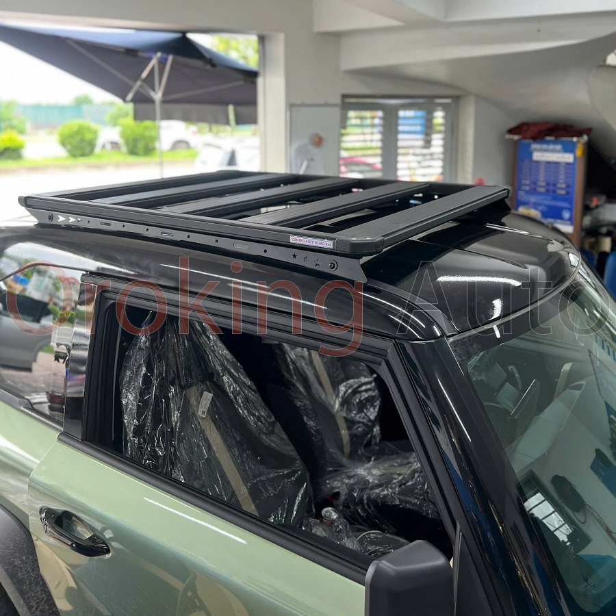 Trang bị thêm giá nóc xe VinFast VF3 mẫu Cantech thì chiếc xe của bạn thêm phần mạnh mẽ và cứng cáp hơn nhiều lần.