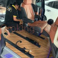 Thông tin gói lót sàn nhôm Kia Carnival vân gỗ tại OroKing Auto