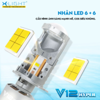 Chip led 6 (Big) + 6 mang lại hiệu suất mạnh mẽ