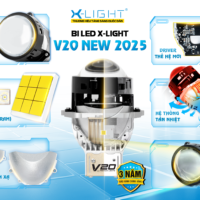 Bi Led X-Light V20 2025 chính hãng tại OroKing Auto