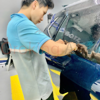 Dán Phim Cách Nhiệt Toyota Yaris Cross Chính Hãng Ceramax