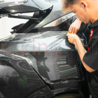 Hoàn thiện dán PPF chống xước siêu bóng ô tô