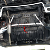 Thanh giằng gầm sau Toyota Veloz chính hãng Ultra Racing