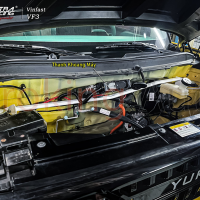 Thanh giằng khoang máy Vinfast VF3 chính hãng Ultra Racing