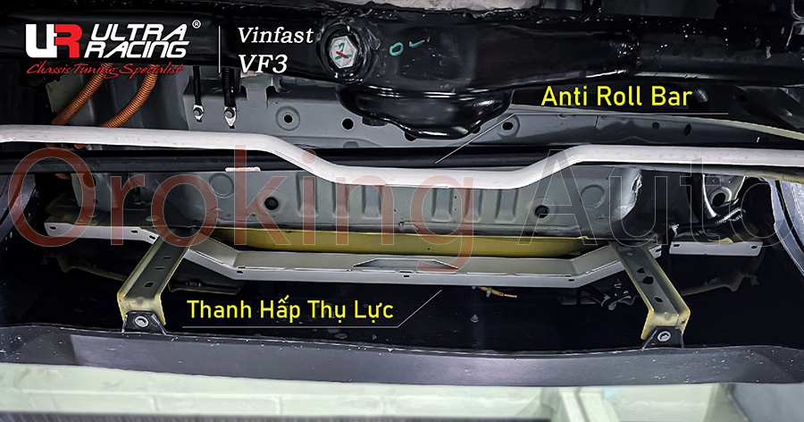 Thanh giằng ngang phía sau Vinfast VF3 chính hãng Ultra Racing