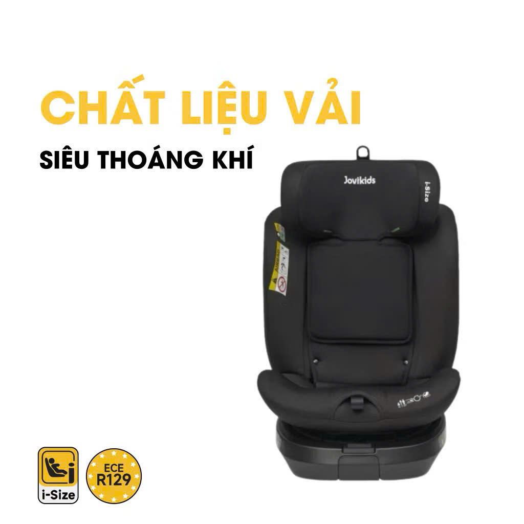 Ghe ngoi o to tre em Jovikids Ranger TT 360° Swivel i Size Car Seat 40 150cm (13)