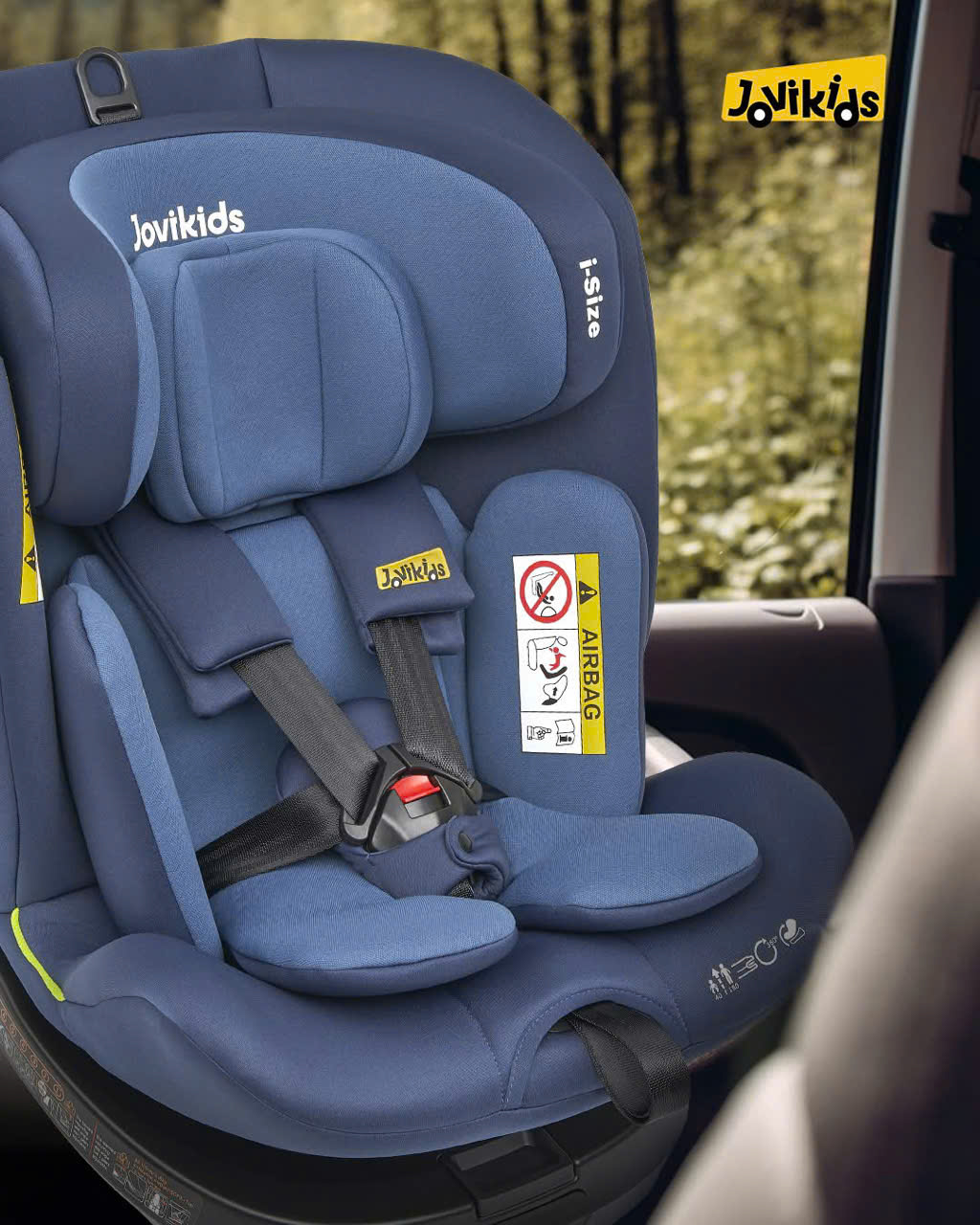 Ghế Ô Tô Trẻ Em Jovikids Ranger TT Chuẩn i-Size Châu Âu