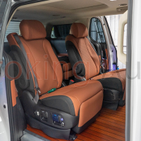 Độ Ghế Chỉnh Điện 4 Hướng Hàng 2 Cho Kia Carnival