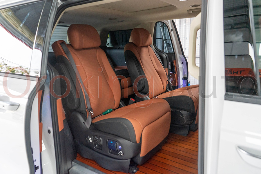 Độ Ghế Chỉnh Điện 4 Hướng Hàng 2 Cho Kia Carnival