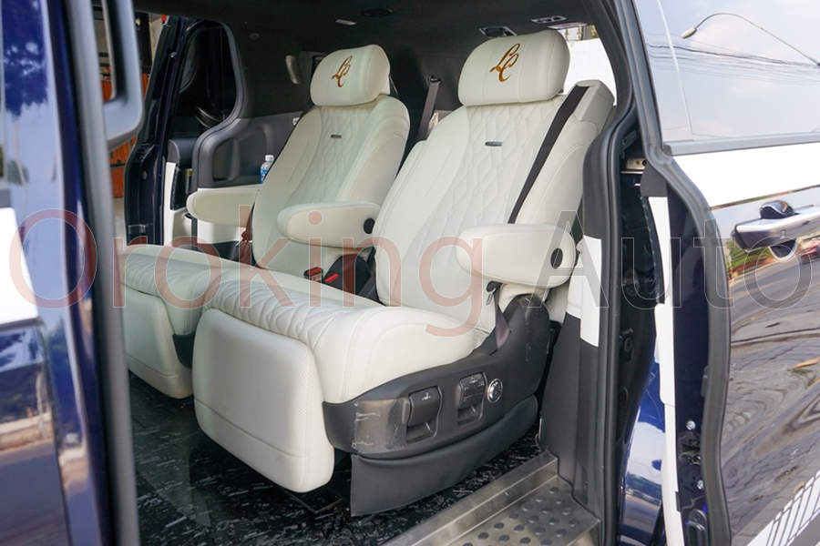 Độ ghế chỉnh điện cho ô tô cho xe Kia Carnival