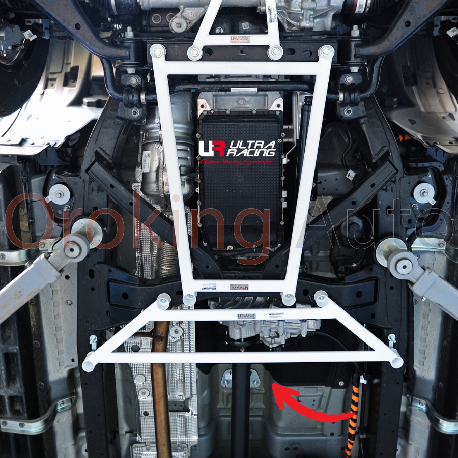 Thanh giằng gầm giữa Ford Ranger P703 chính hãng Ultra Racing