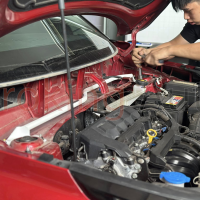 Độ thanh giằng khoang máy Kia Carens 2021+ chính hãng Ultra Racing