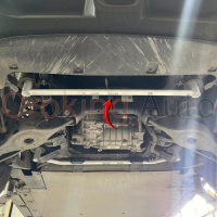 Thanh giằng gầm sau Vinfast VF7 chính hãng Ultra Racing