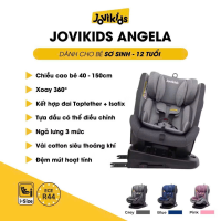 Ghế Ngồi Ô Tô Trẻ Em Jovikids Angela R44 360°