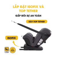 Ghế Ngồi Ô Tô Jovikids Angela R44 360° Swivel Cao Cấp