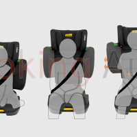 Ghế Xe Ô Tô Trẻ Em Jovikids Rober 100-150cm An Toàn Tuyệt Đối