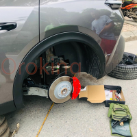 Lắp đặt ốp heo dầu Brembo Honda City