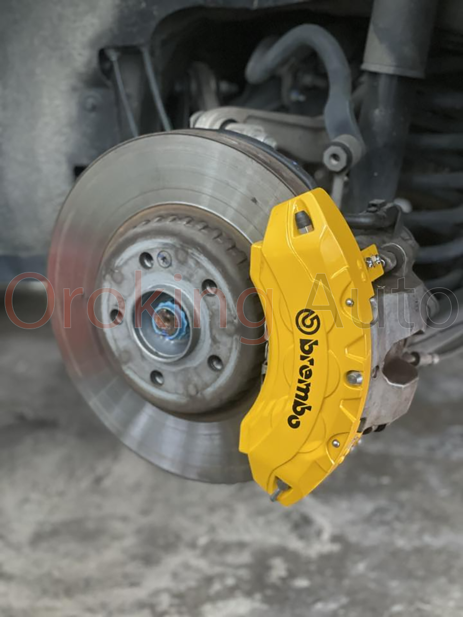 Lắp đặt ốp heo dầu Brembo Mercedes GLC 300