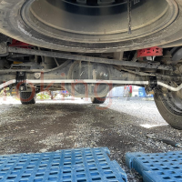 Thanh chống lật sau Nissan Navara chính hãng Ultra Racing thiết kế chính xác theo xe