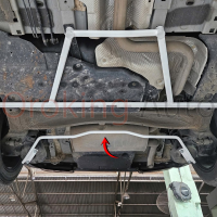 Thanh chống lật sau Peugeot 3008 chính hãng Ultra Racing