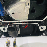 Thanh chống lật sau Toyota Cross chính hãng Ultra Racing