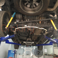 Thanh chống lật sau Toyota Innova chính hãng Ultra Racing thiết kế chính xác theo xe