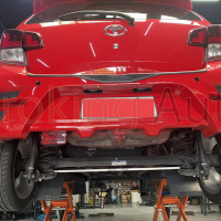 Thanh chống lật sau Toyota Wigo chính hãng Ultra Racing thiết kế chính xác theo xe